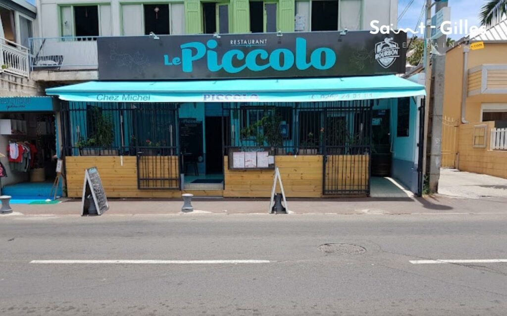 Le Piccolo : Restaurant à Saint-Gilles Les Bains à La Réunion, façade