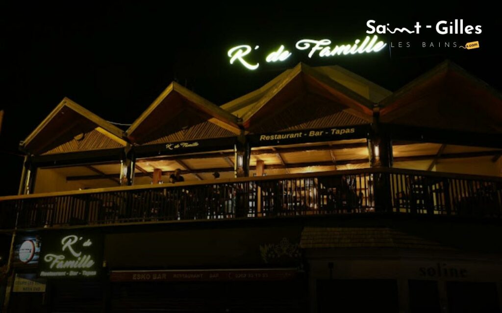 R' de Famille : Restaurant Bar à Saint-Gilles Les Bains à La Réunion, façade