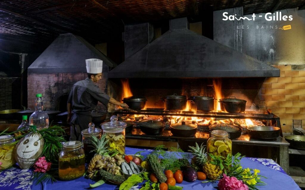 La Marmite : Restaurant cari au feu de bois à Saint-Gilles Les Bains à La Réunion