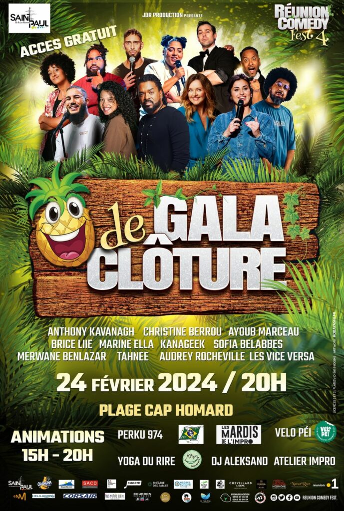 Réunion Comedy Fest 4 à Saint Gilles les Bains